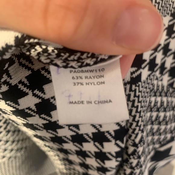 Parker houndstooth print dress - Picture 6 of 8